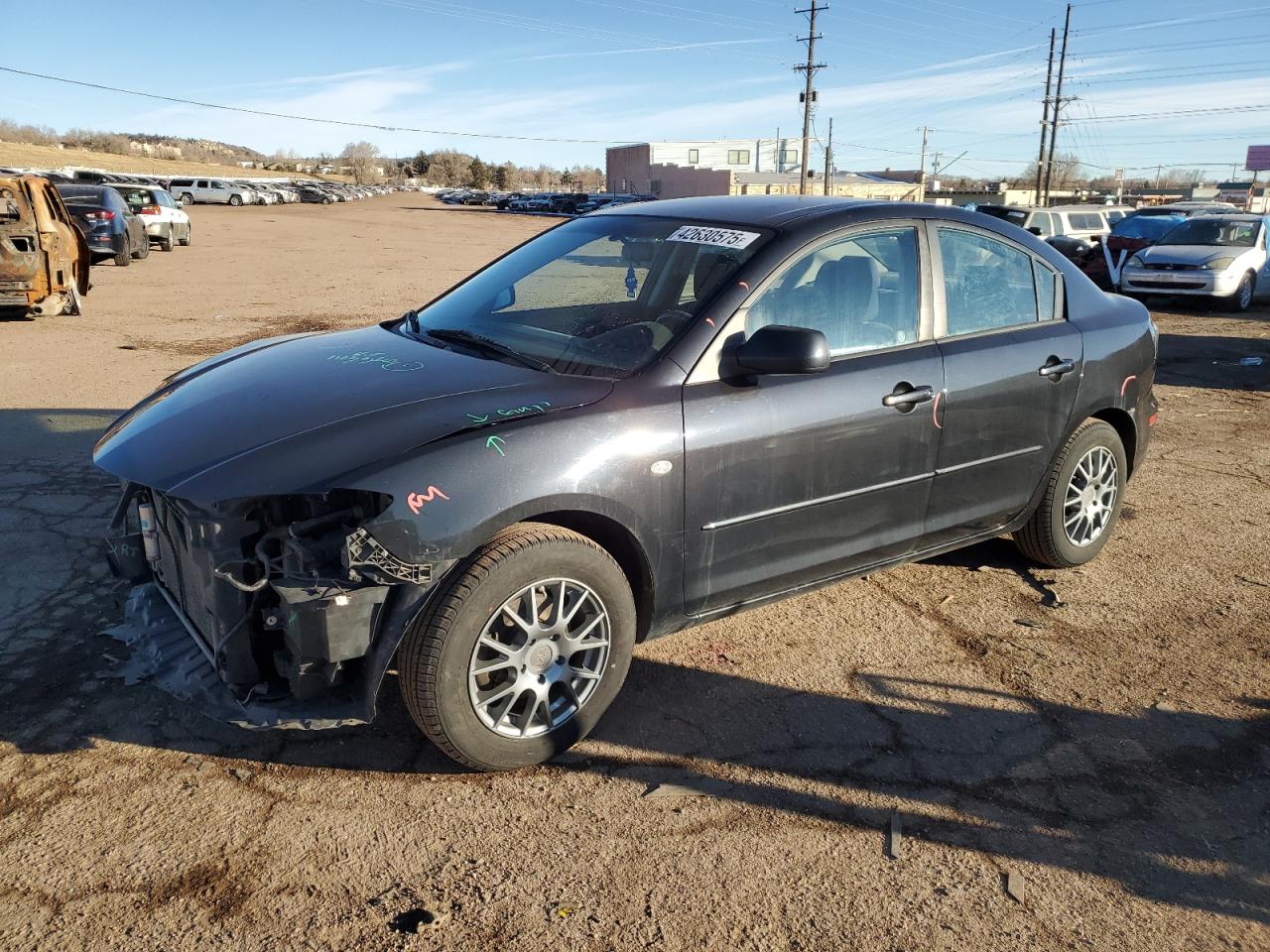 2009 Mazda 3 VIN JM1BK32F291216347