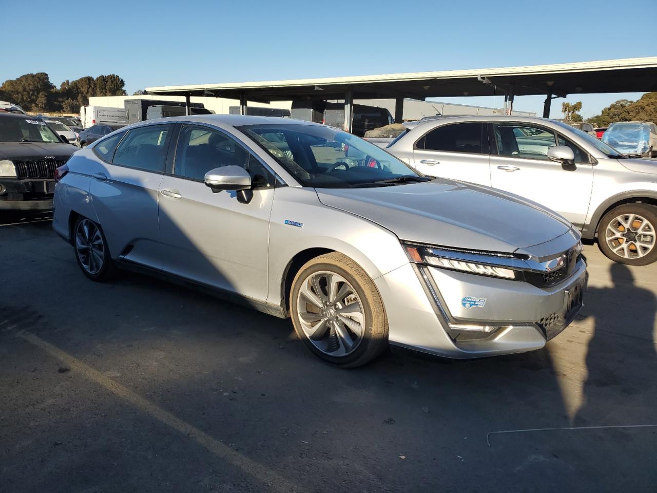 2021 Honda Clarity VIN JHMZC5F15MC001126 Copart auction photo, side damage thumbnail 4
