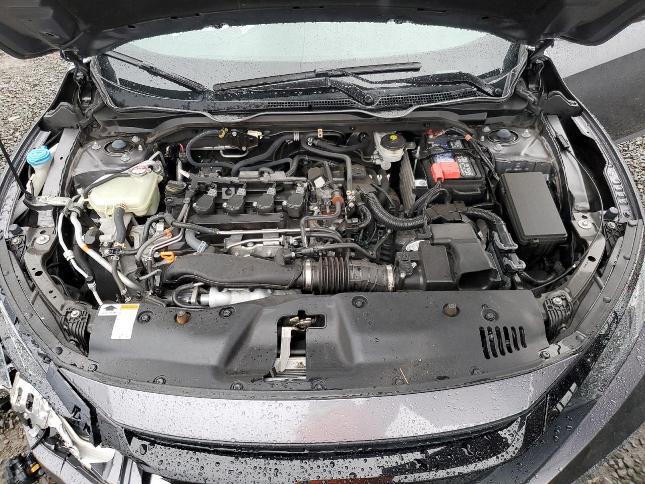 2021 Honda Civic VIN 2HGFC1F38MH700991 Copart auction photo, front end damage thumbnail 12