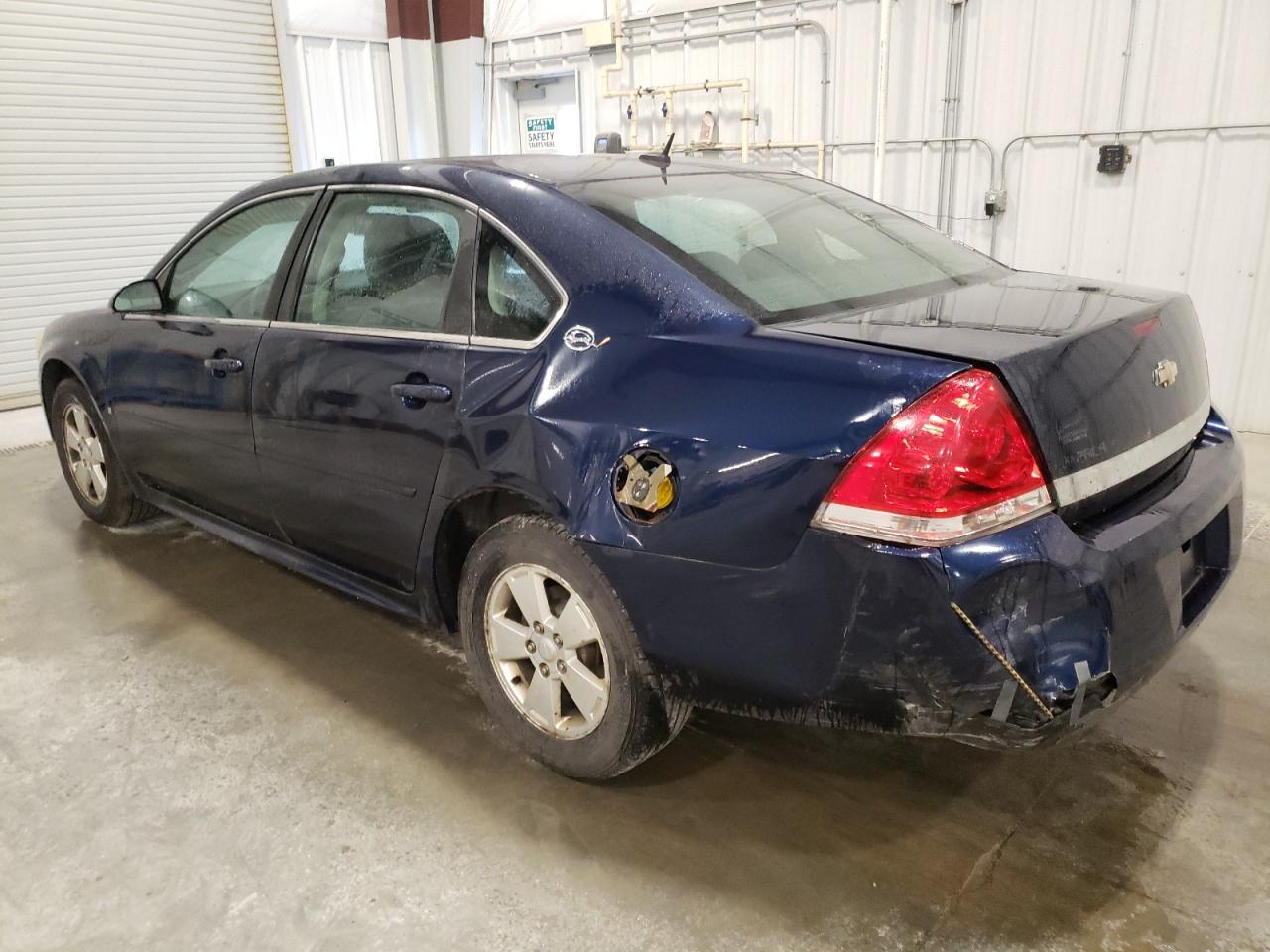 2009 Chevrolet Impala VIN 2G1WT57K191110863 Copart auction photo, rear end / side damage thumbnail 2