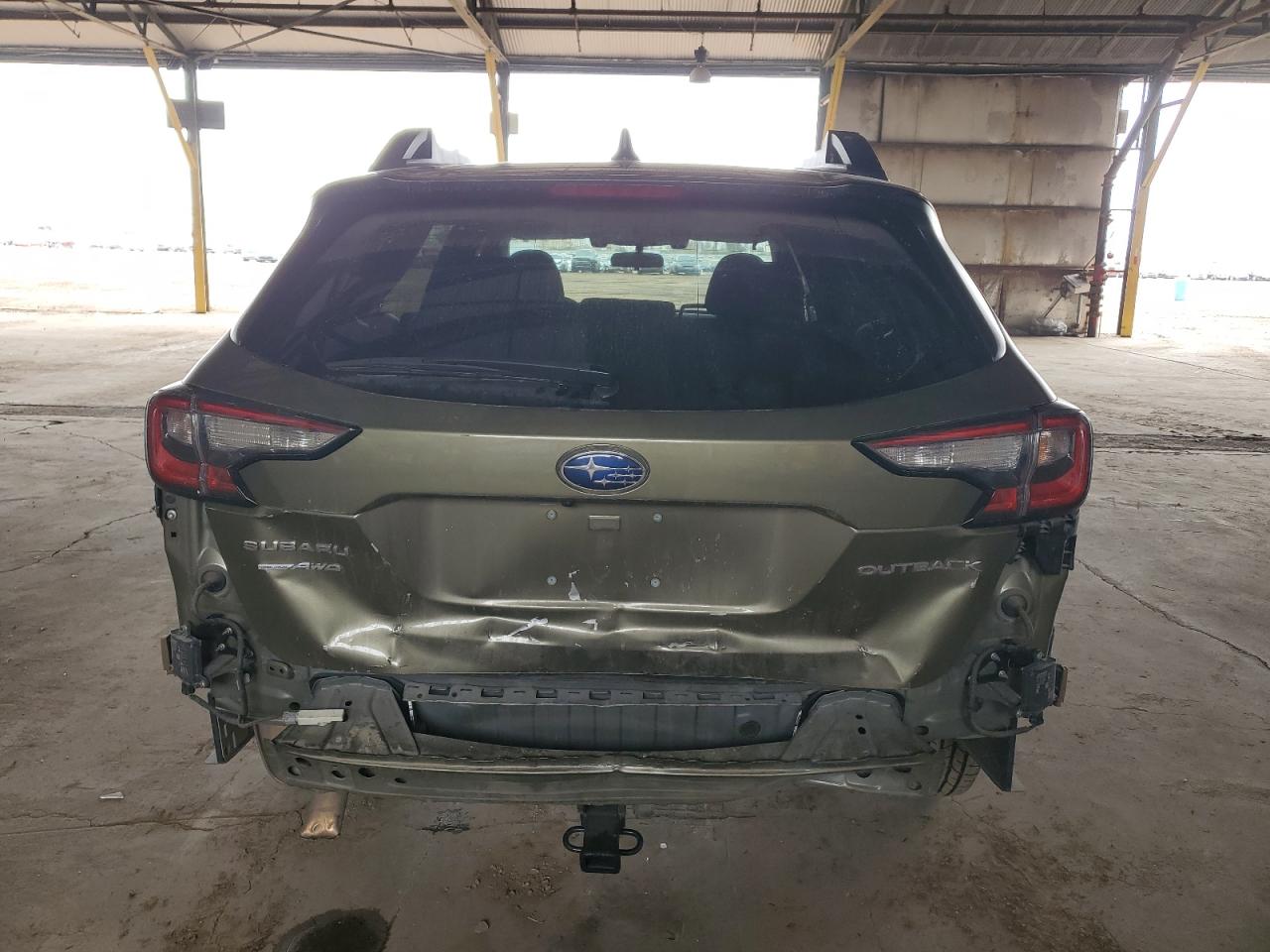 2021 Subaru Outback VIN 4S4BTADC6M3224755 Copart auction photo, rear end damage thumbnail 6