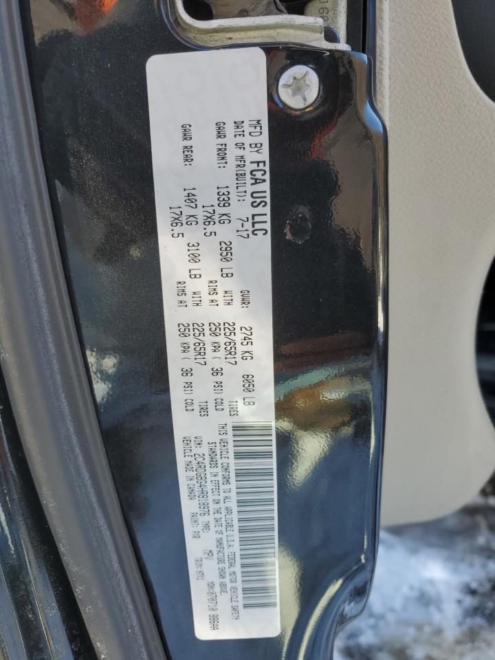 2017 Dodge Caravan VIN 2C4RDGBG4HR818976 Copart auction photo, front end damage thumbnail 13