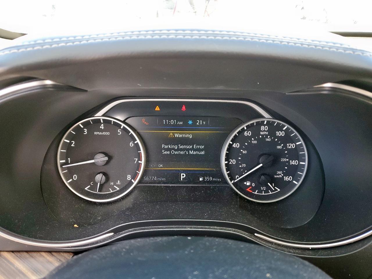 2016 Nissan Maxima VIN 1N4AA6AP2GC419675 Copart auction photo, rear end damage thumbnail 9