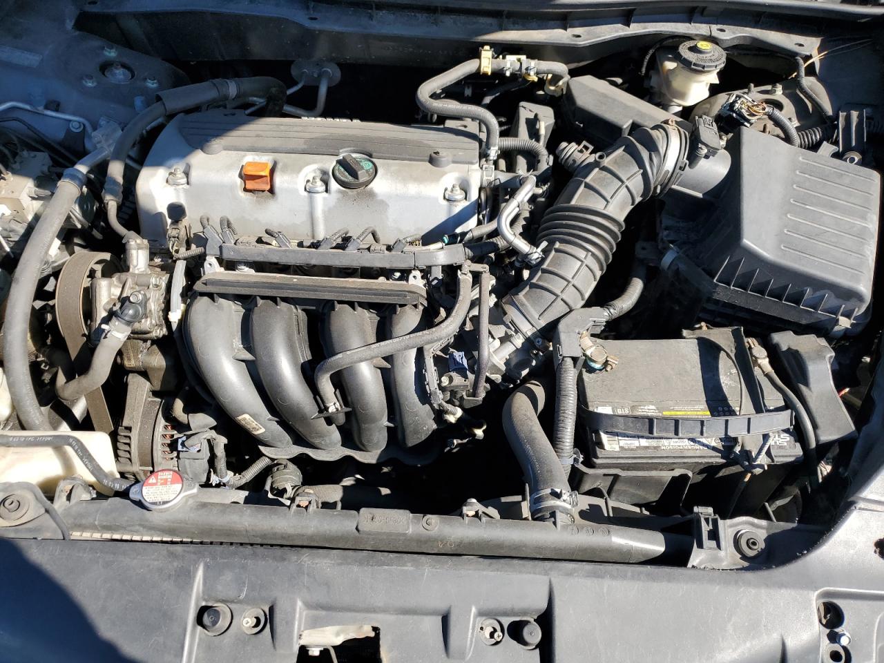 2010 Honda Accord VIN 1HGCP2F4XAA185606 Copart auction photo, front end damage thumbnail 13