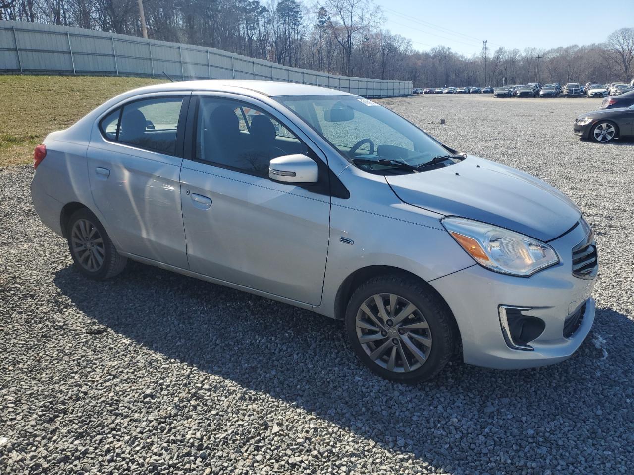 2017 Mitsubishi Mirage VIN ML32F4FJ5HHF16078 Copart auction photo, front end / rear end damage thumbnail 4