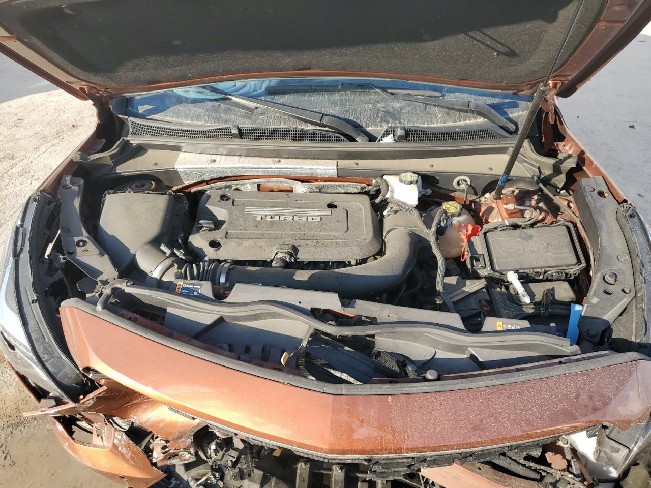 2019 Cadillac XT4 VIN 1GYFZCR41KF183507 Copart auction photo, front end damage thumbnail 13