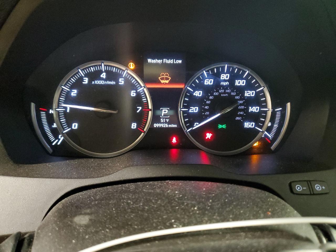 2015 Acura MDX VIN 5FRYD4H68FB006841 Copart auction photo, front end / side damage thumbnail 9
