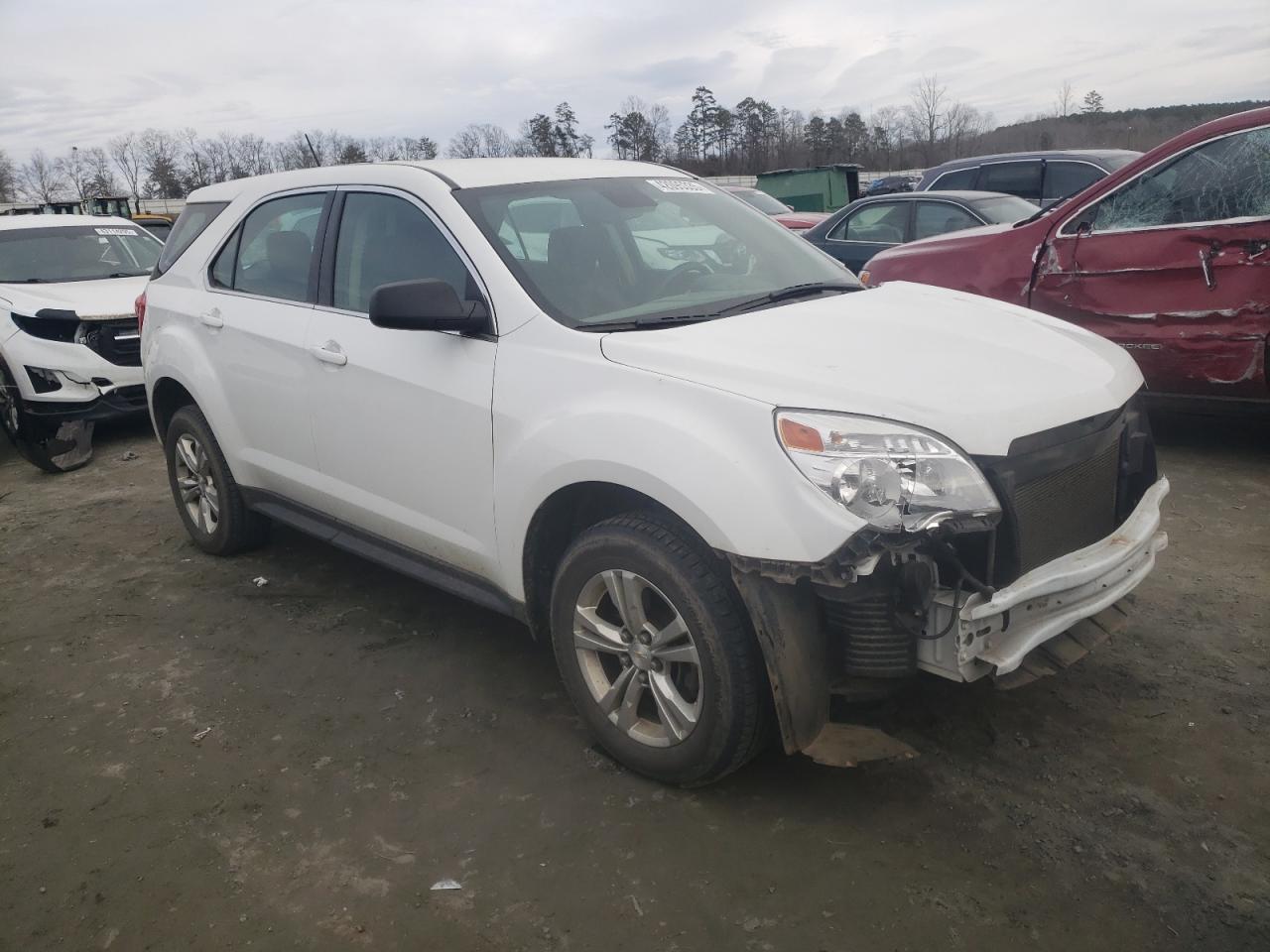 2015 Chevrolet Equinox VIN 2GNFLEEK7F6434738 Copart auction photo, front end / minor dent/scratches damage thumbnail 4