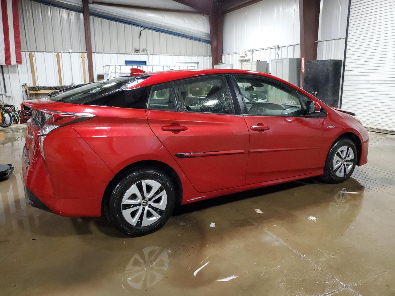 2018 Toyota Prius VIN JTDKBRFU3J3066480 Copart auction photo, front end damage thumbnail 3