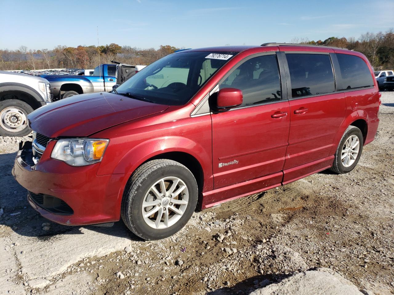 2016 Dodge Caravan VIN 2C4RDGCG8GR309972