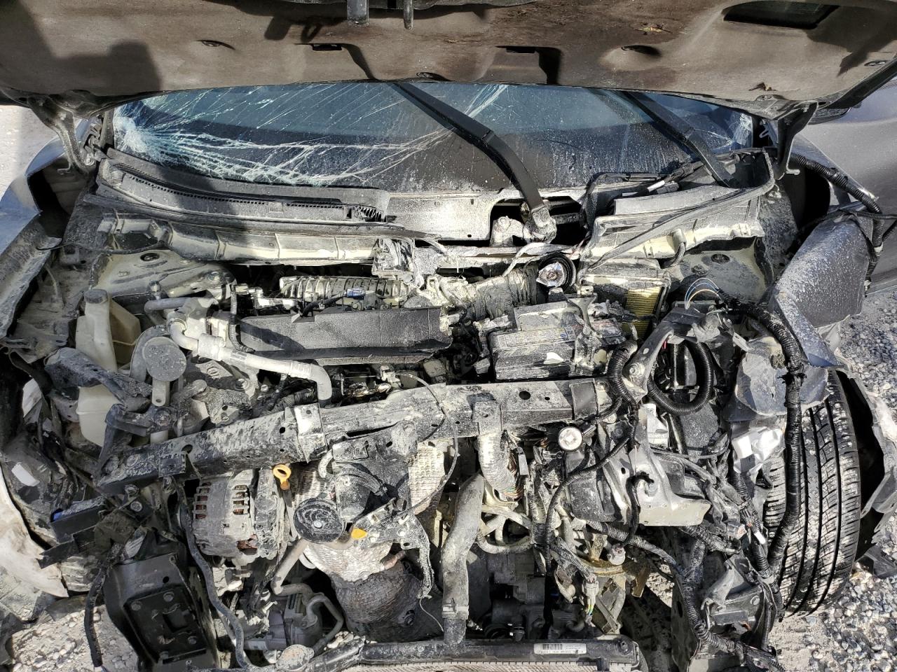 2020 Nissan Rogue VIN 5N1AT2MV1LC709273 Copart auction photo, front end damage thumbnail 13