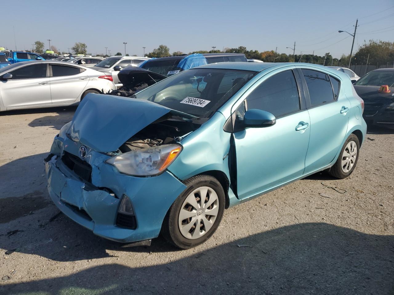 2013 Toyota Prius VIN JTDKDTB33D1053619
