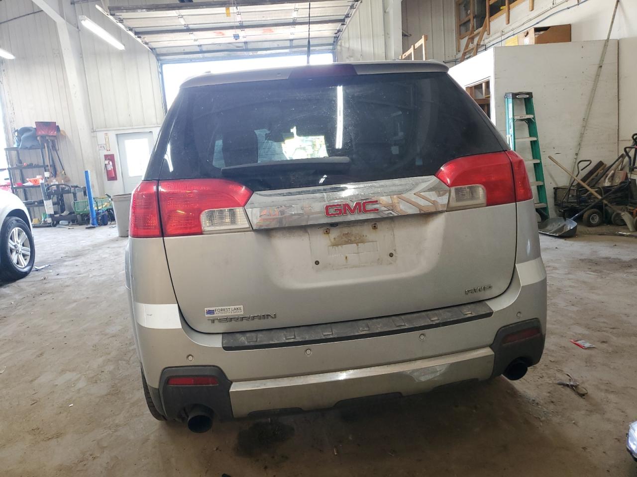 2012 GMC Terrain VIN 2GKFLXE50C6350890 Copart auction photo, front end / side damage thumbnail 6