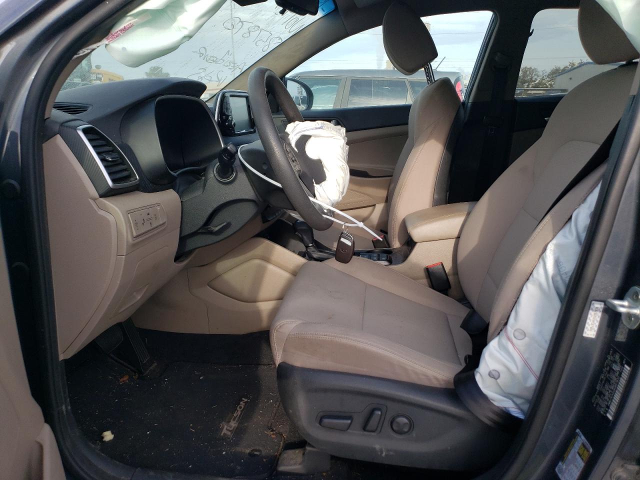 2019 Hyundai Tucson VIN KM8J3CA4XKU857870 Copart auction photo, front end damage thumbnail 7