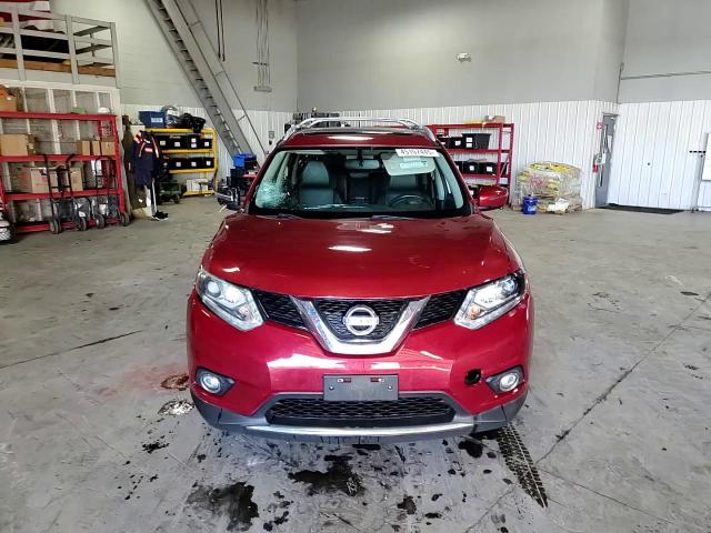 2016 Nissan Rogue VIN 5N1AT2MV4GC860064 Copart auction photo, side / front end damage thumbnail 10
