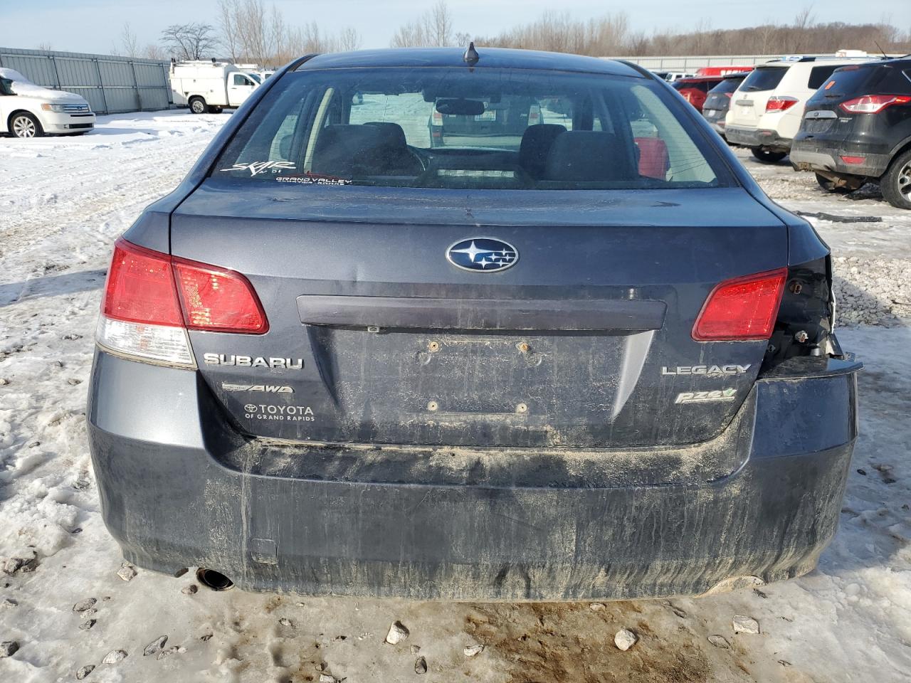 2014 Subaru Legacy VIN 4S3BMBF60E3025488 Copart auction photo, front end / side damage thumbnail 6