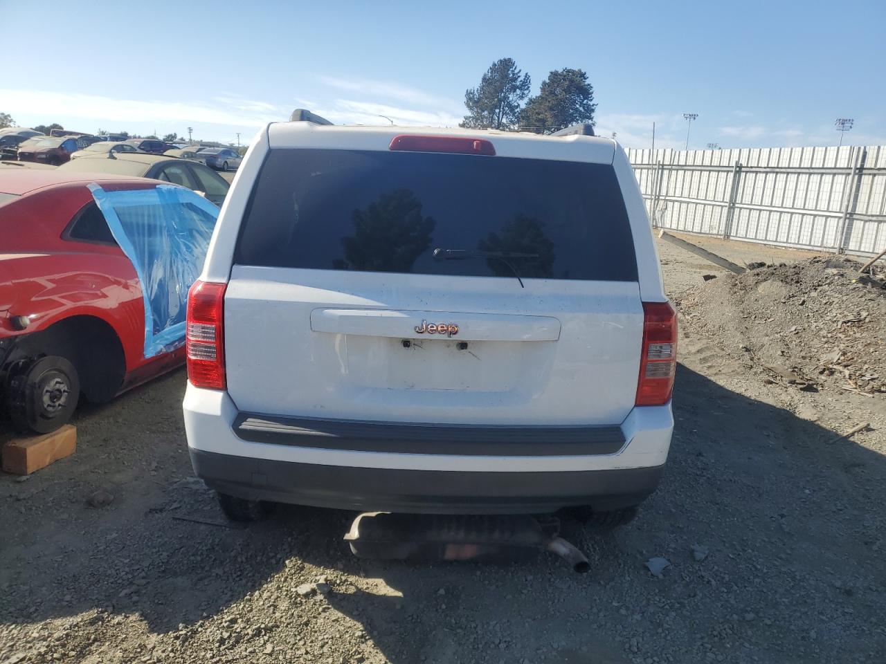 2014 Jeep Liberty (Patriot) VIN 1C4NJPBA3ED596450 Copart auction photo, all over damage thumbnail 6