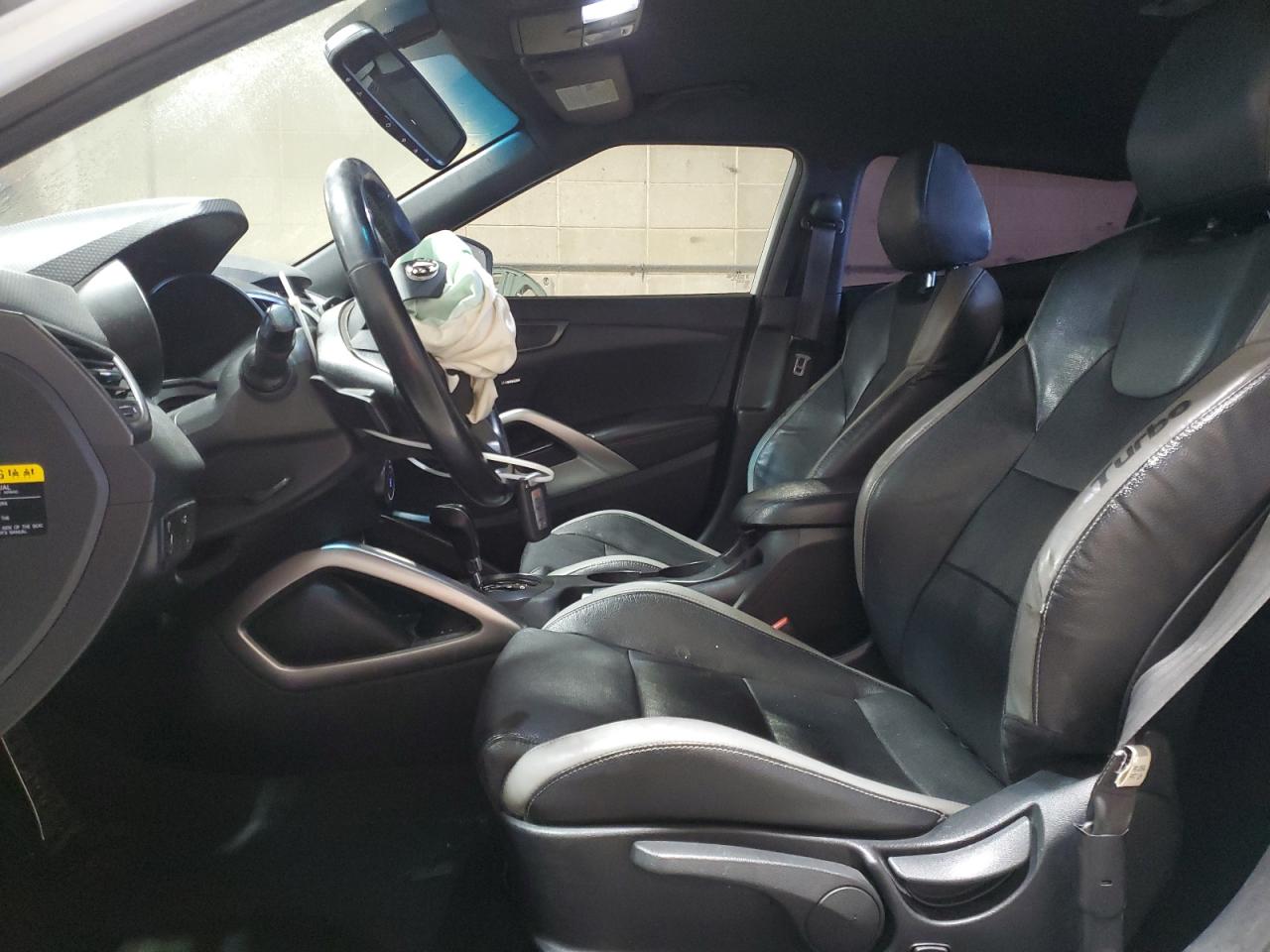 2016 Hyundai Veloster VIN KMHTC6AE6GU263576 Copart auction photo, front end damage thumbnail 7