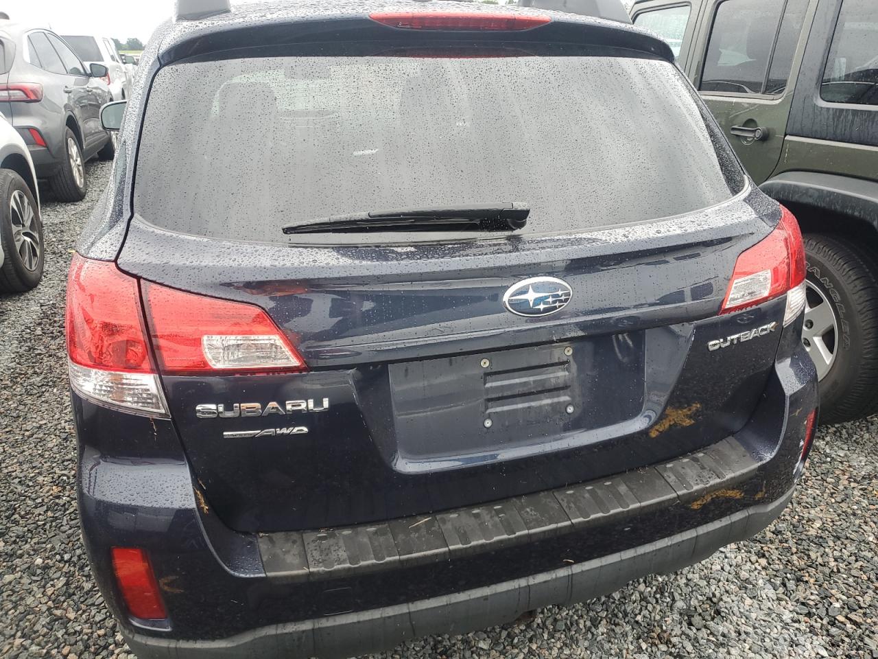 2014 Subaru Outback VIN 4S4BRCCC9E3250800 Copart auction photo, water/flood damage thumbnail 6