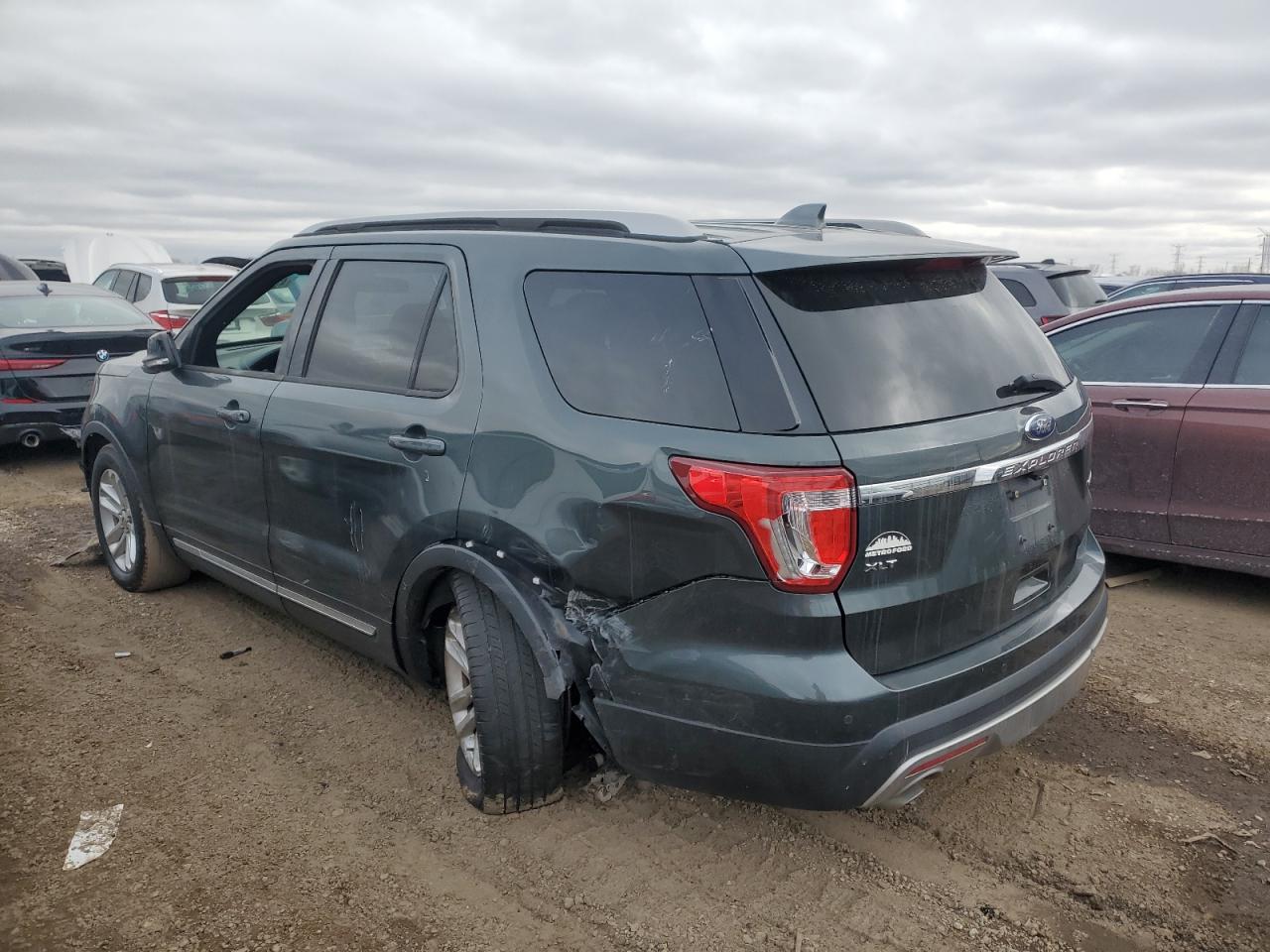 2016 Ford Explorer VIN 1FM5K7D84GGB16498 Copart auction photo, rear end / minor dent/scratches damage thumbnail 2
