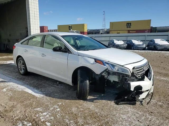 2017 Hyundai Sonata VIN 5NPE24AF2HH485377 Copart auction photo, vandalism / front end damage thumbnail 11