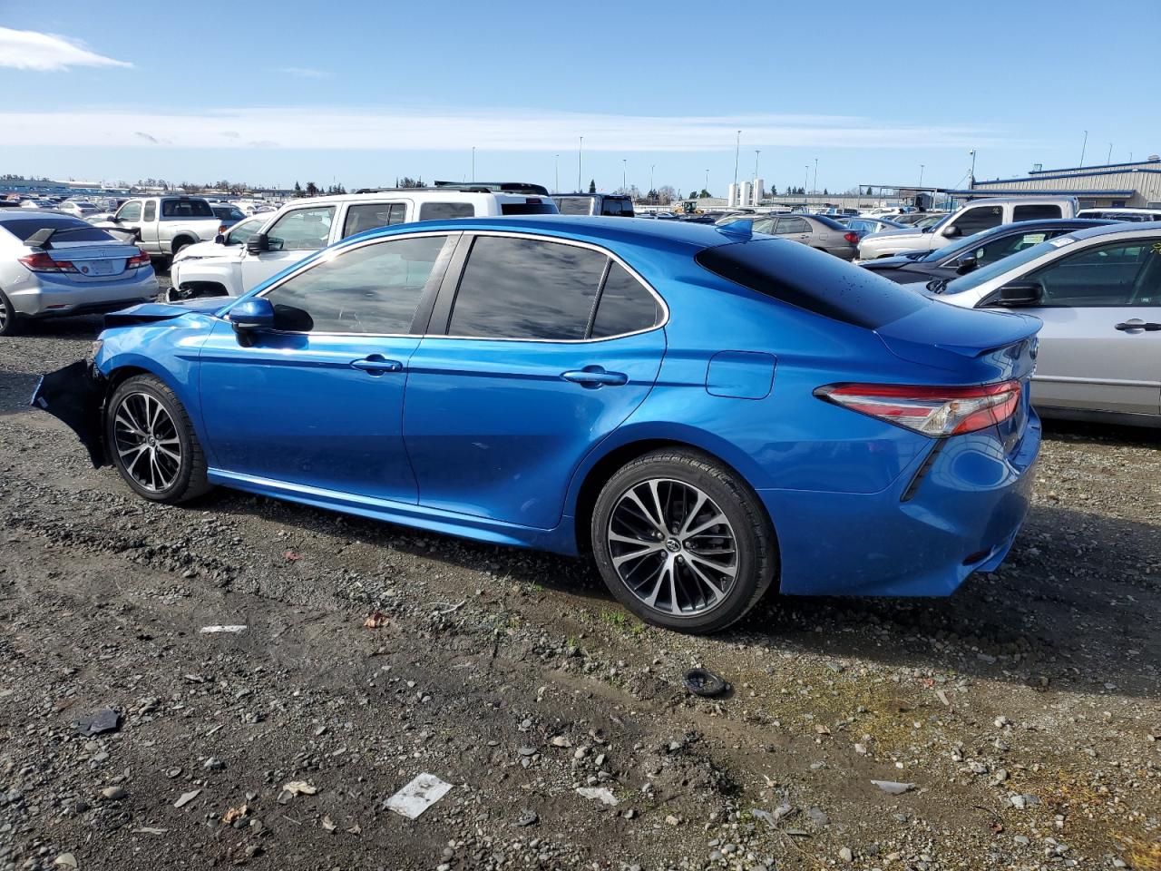 2019 Toyota Camry VIN 4T1B11HKXKU168351 Copart auction photo, front end damage thumbnail 2