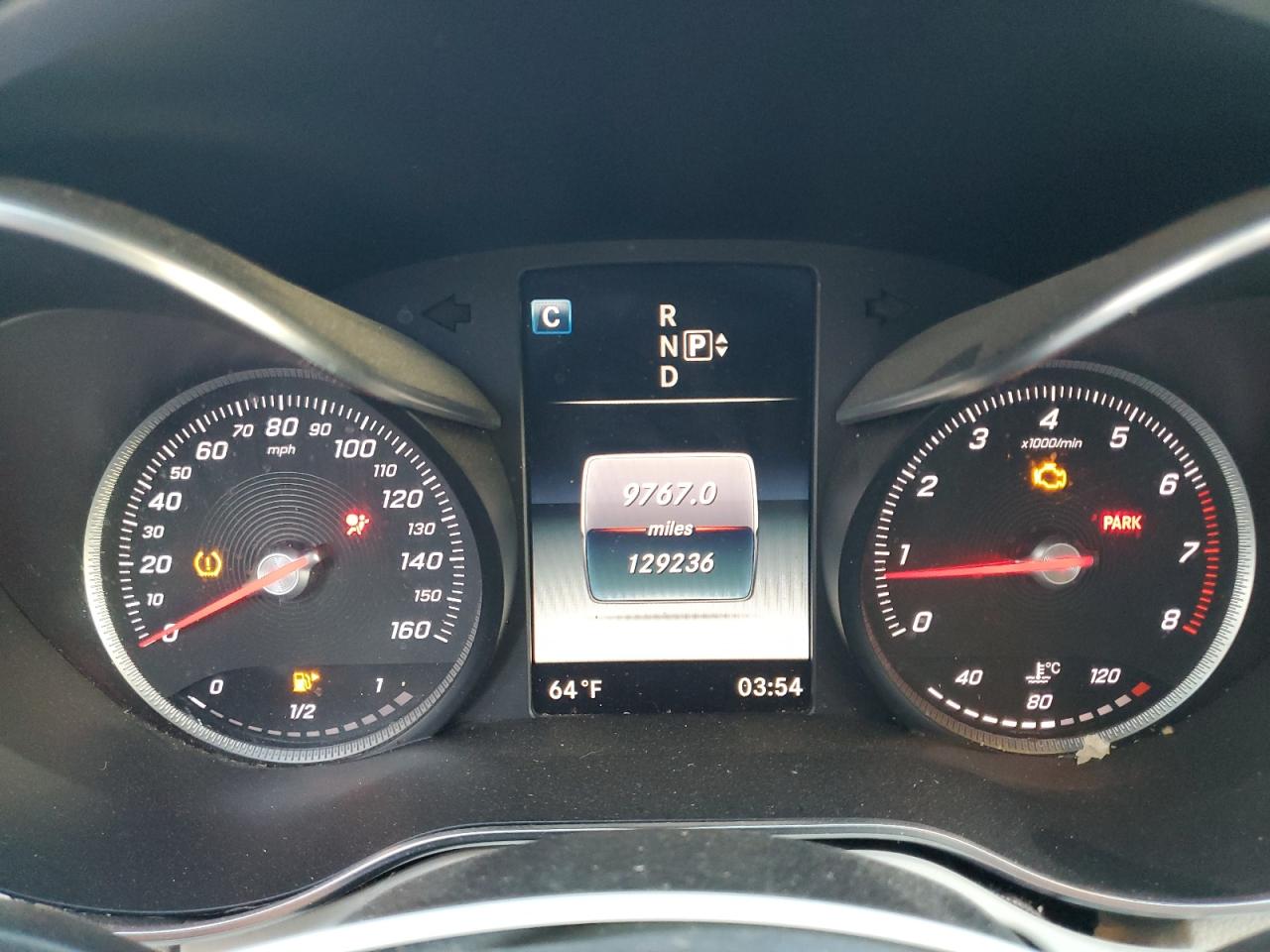 2015 Mercedes-Benz C-klasse VIN 55SWF4JB9FU072002 Copart auction photo, front end / side damage thumbnail 9