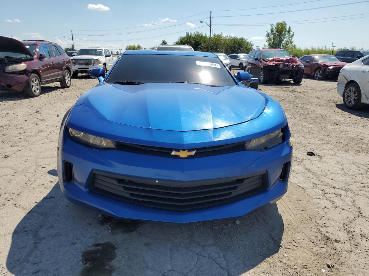 2016 Chevrolet Camaro VIN 1G1FB1RS4G0177636 Copart auction photo, rear end / front end damage thumbnail 5