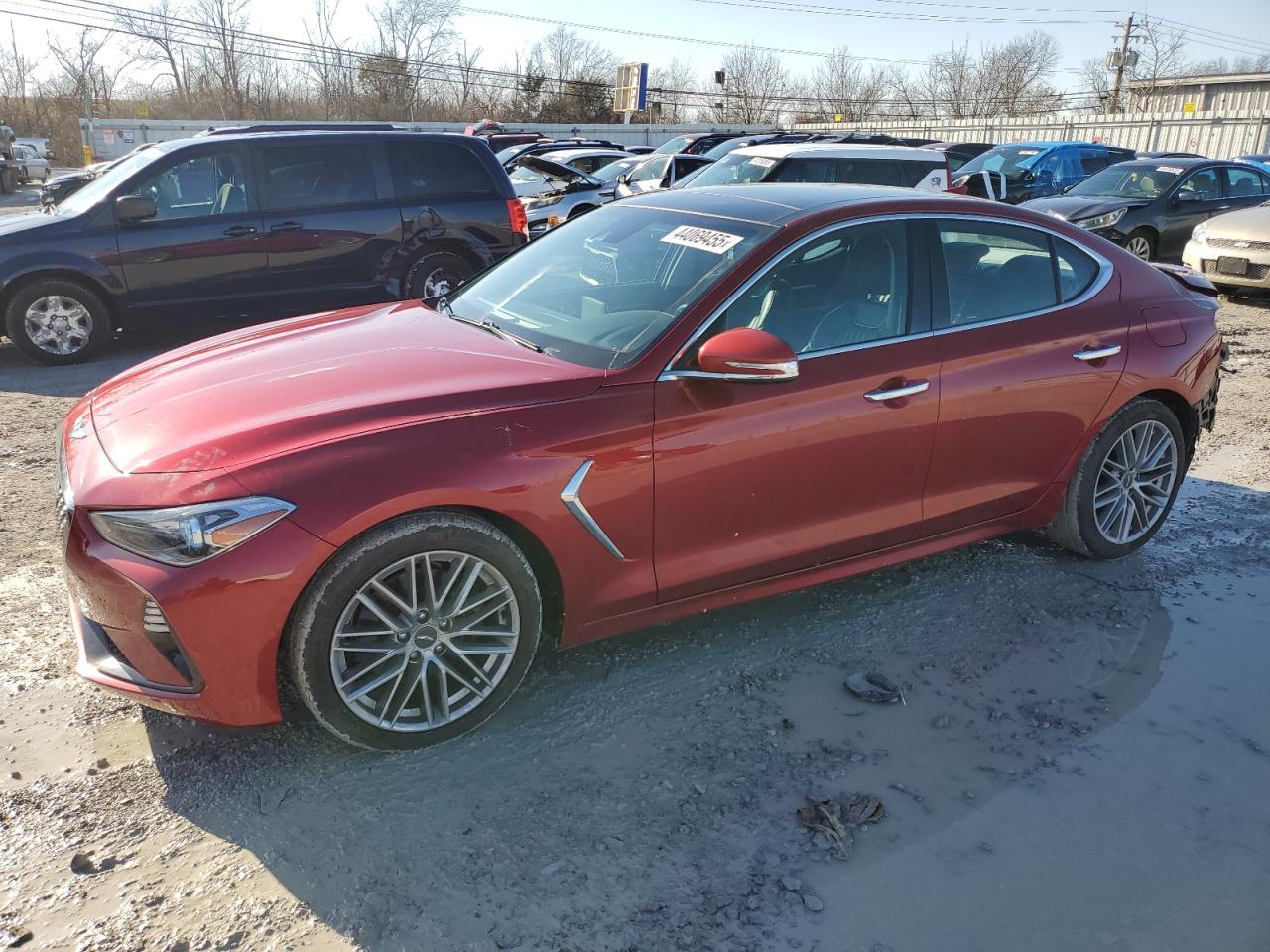 2021 Genesis G70 VIN KMTG34LA7MU072427