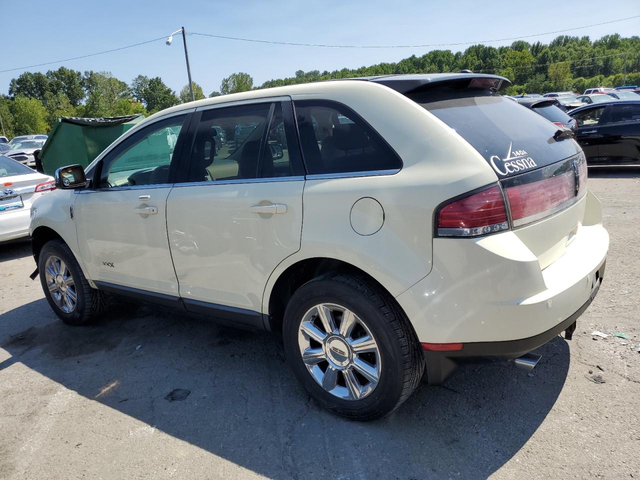 2008 Lincoln MKX VIN 2LMDU88C18BJ32942 Copart auction photo, front end damage thumbnail 2