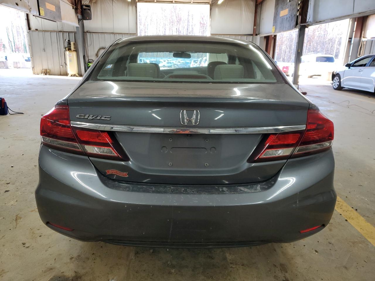 2013 Honda Civic VIN 19XFB2F86DE281862 Copart auction photo, front end damage thumbnail 6