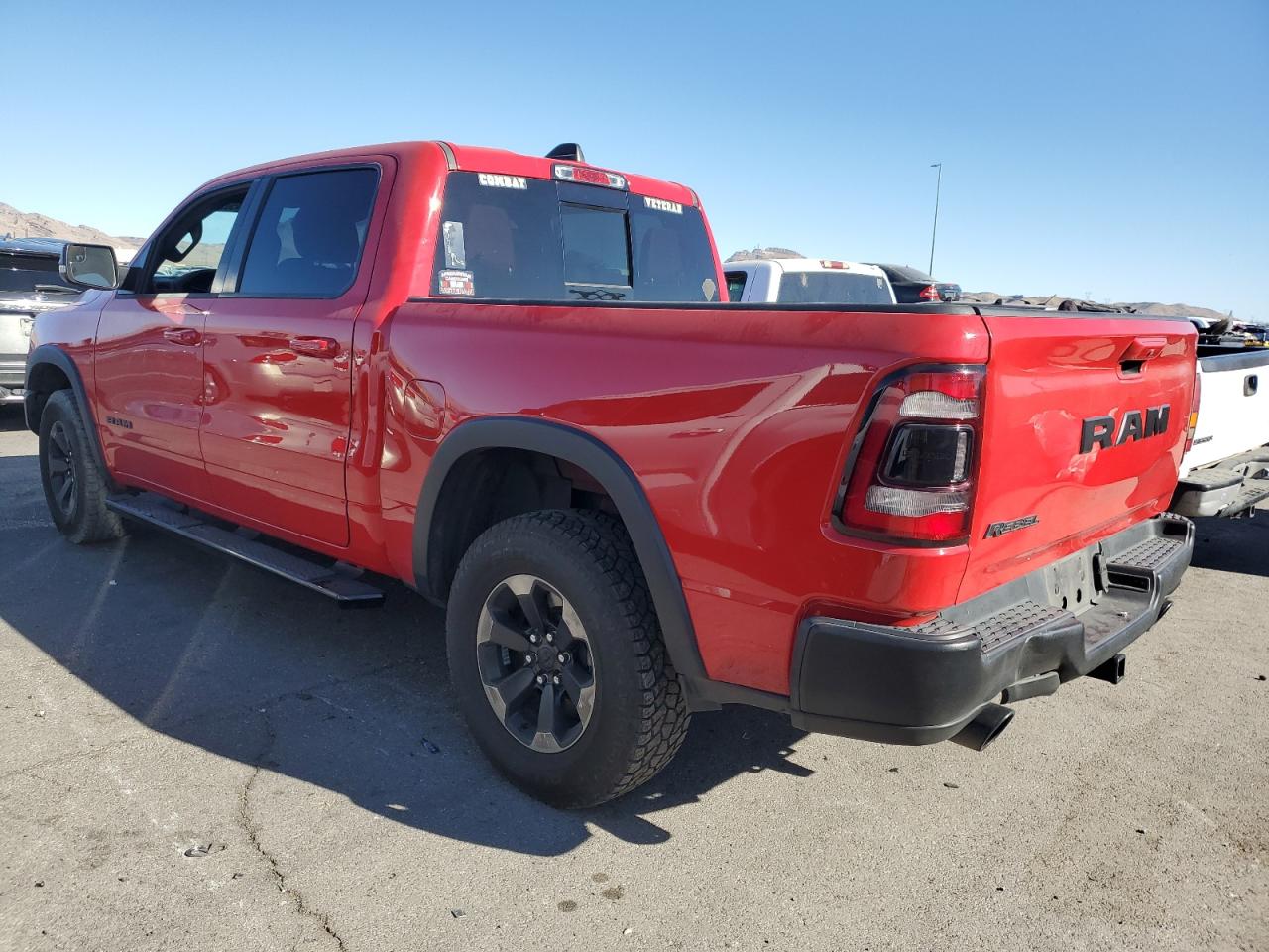 2019 RAM 1500 VIN 1C6RRELT8KN832943 Copart auction photo, minor dent/scratches damage thumbnail 2
