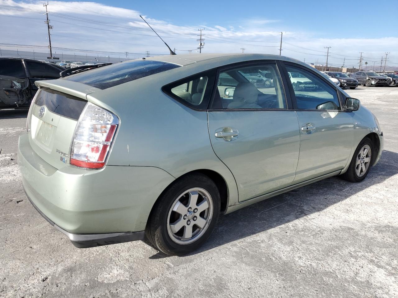 2009 Toyota Prius VIN JTDKB20U793475576 Copart auction photo, front end damage thumbnail 3
