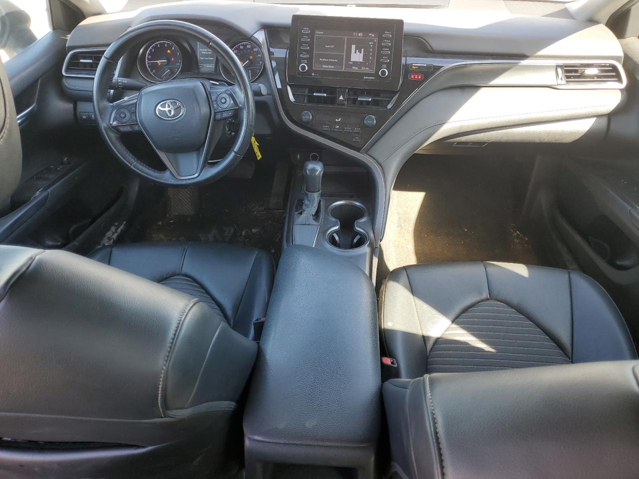 2021 Toyota Camry VIN 4T1G11AK9MU589805 Copart auction photo, front end / rear end damage thumbnail 8