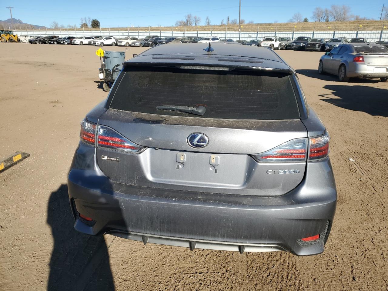 2015 Lexus CT VIN JTHKD5BH3F2213873 Copart auction photo, front end damage thumbnail 6