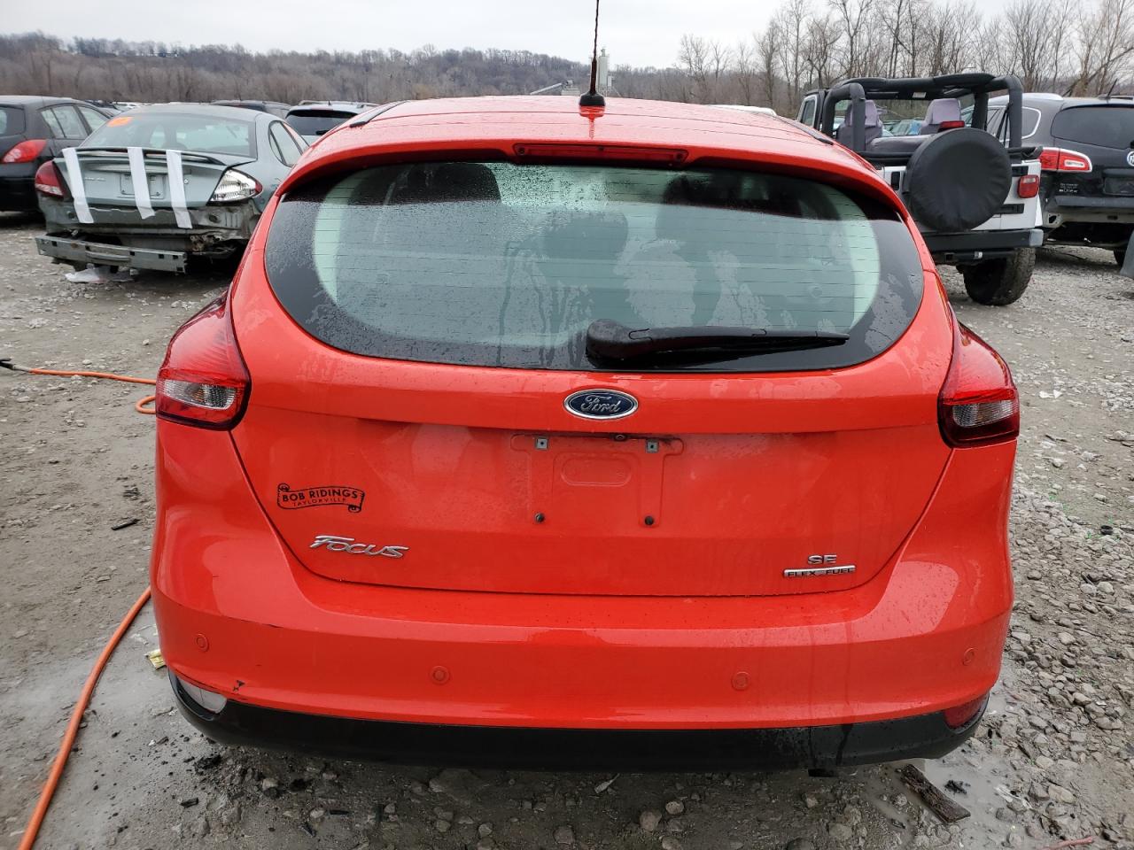 2016 Ford Focus VIN 1FADP3K24GL326301 Copart auction photo, front end / undercarriage damage thumbnail 6