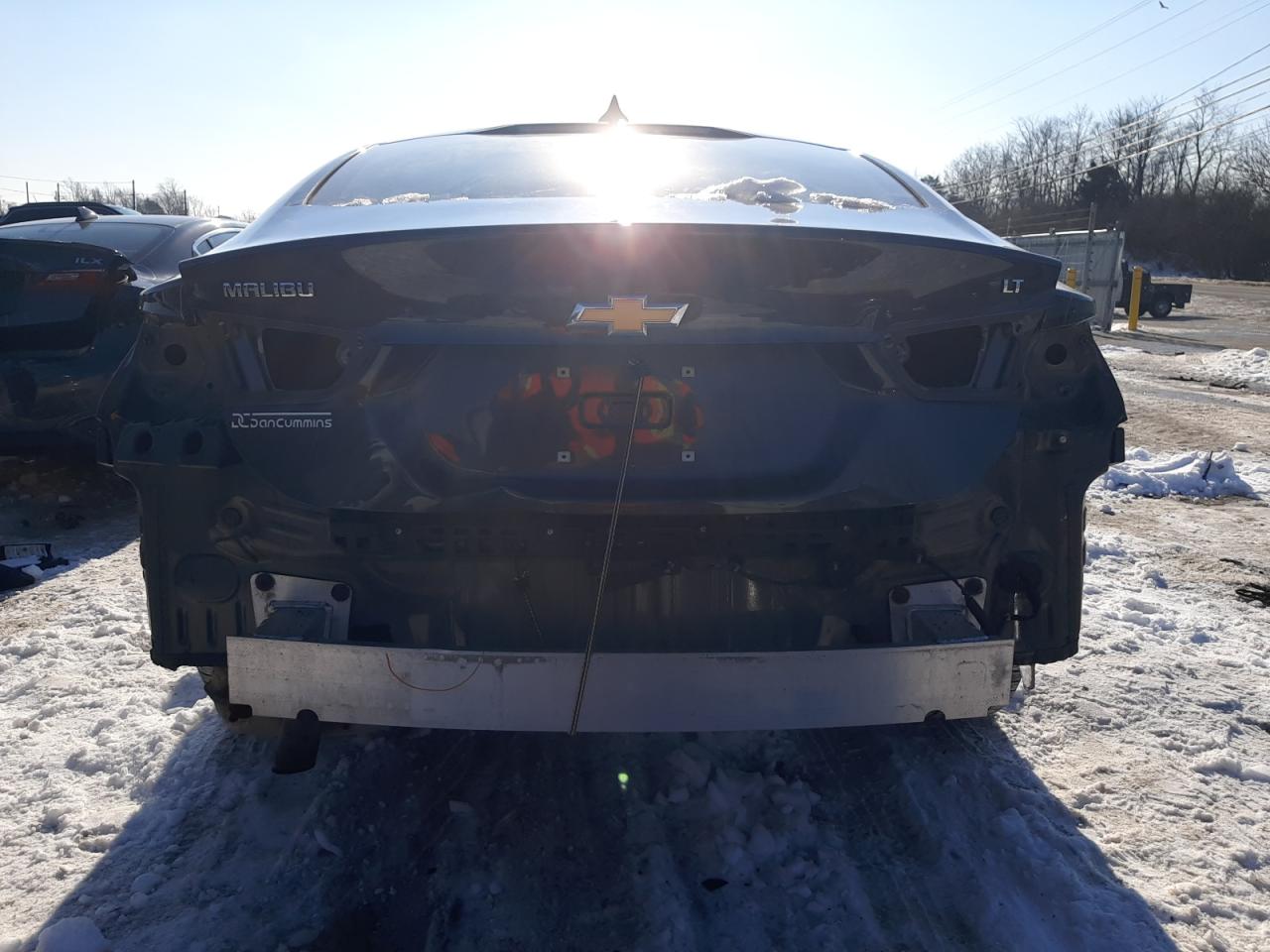 2018 Chevrolet Malibu VIN 1G1ZD5STXJF124204 Copart auction photo, rear end damage thumbnail 6