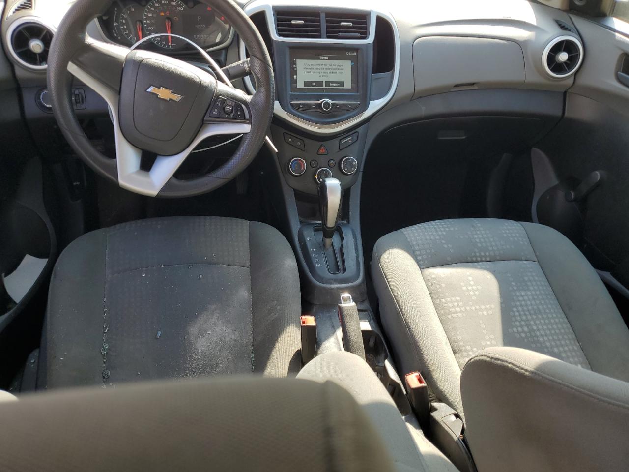 2017 Chevrolet Sonic VIN 1G1JG6SH2H4156270 Copart auction photo, front end damage thumbnail 8