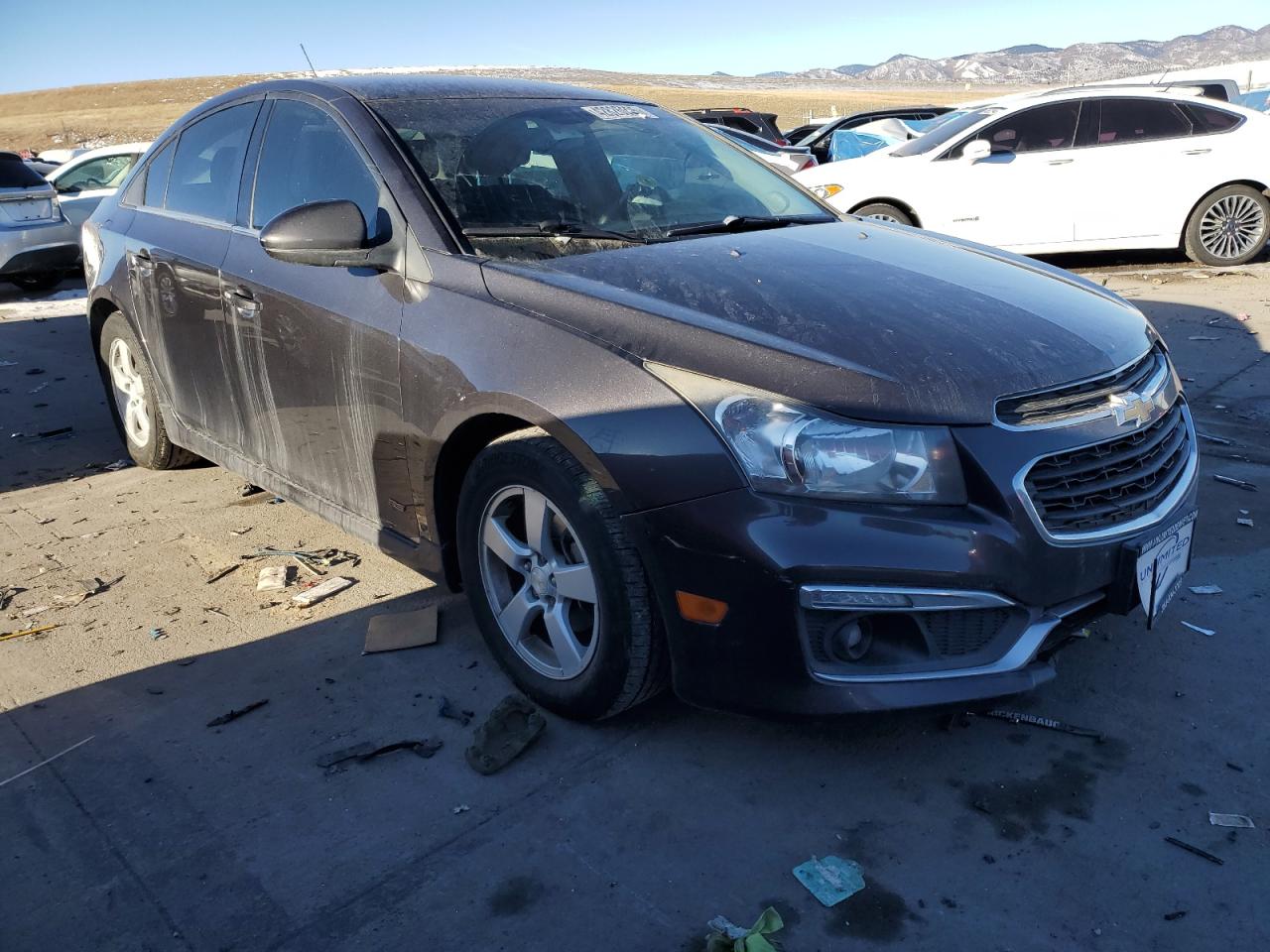 2015 Chevrolet Cruze VIN 1G1PC5SBXF7108880 Copart auction photo, side damage thumbnail 4