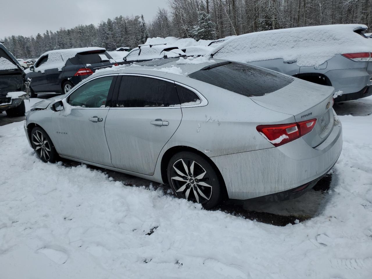 2016 Chevrolet Malibu VIN 1G1ZE5ST3GF320040 Copart auction photo, front end / minor dent/scratches damage thumbnail 2