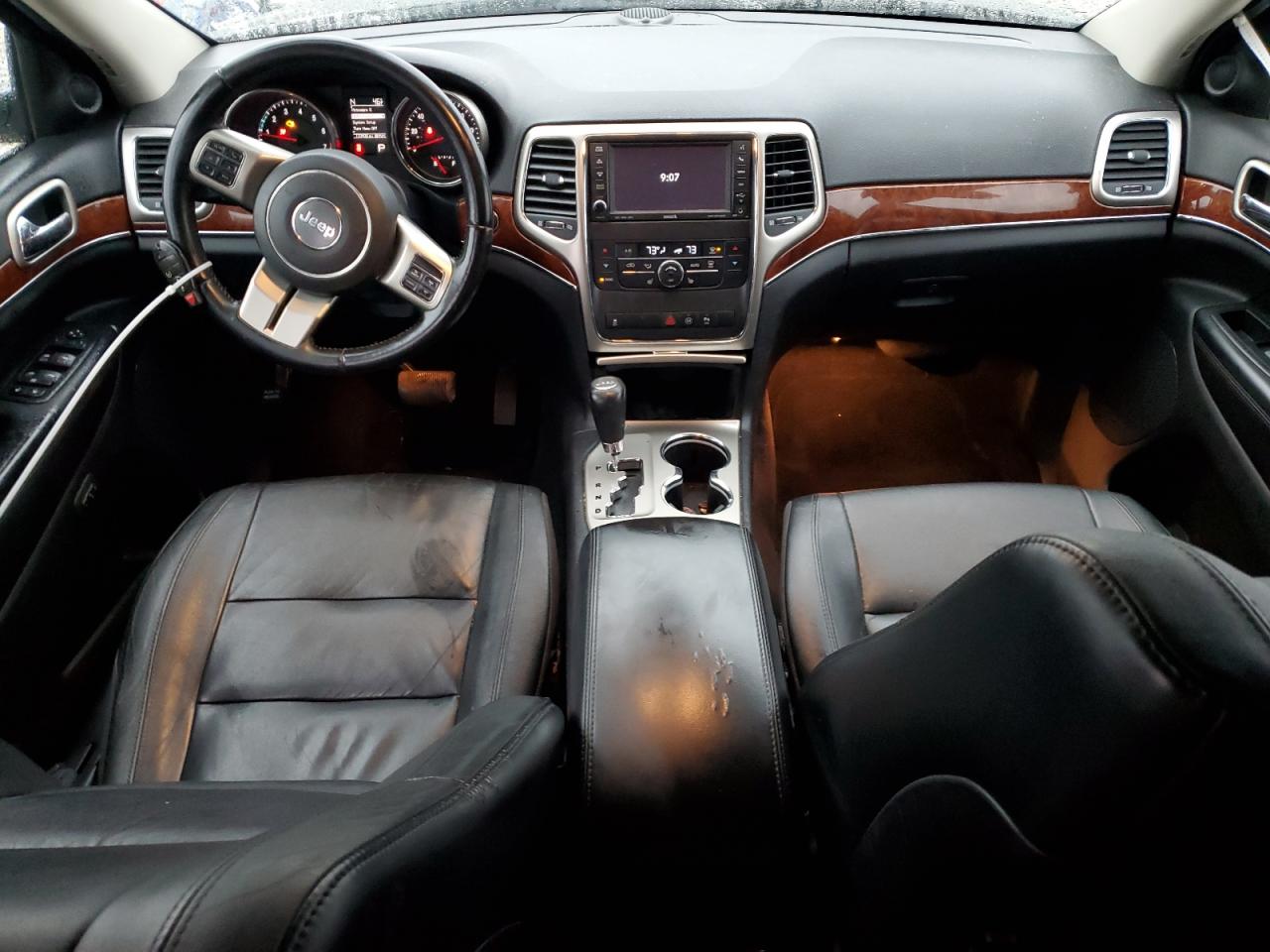 2012 Jeep Grand Cherokee VIN 1C4RJFBGXCC254285 Copart auction photo, front end damage thumbnail 8
