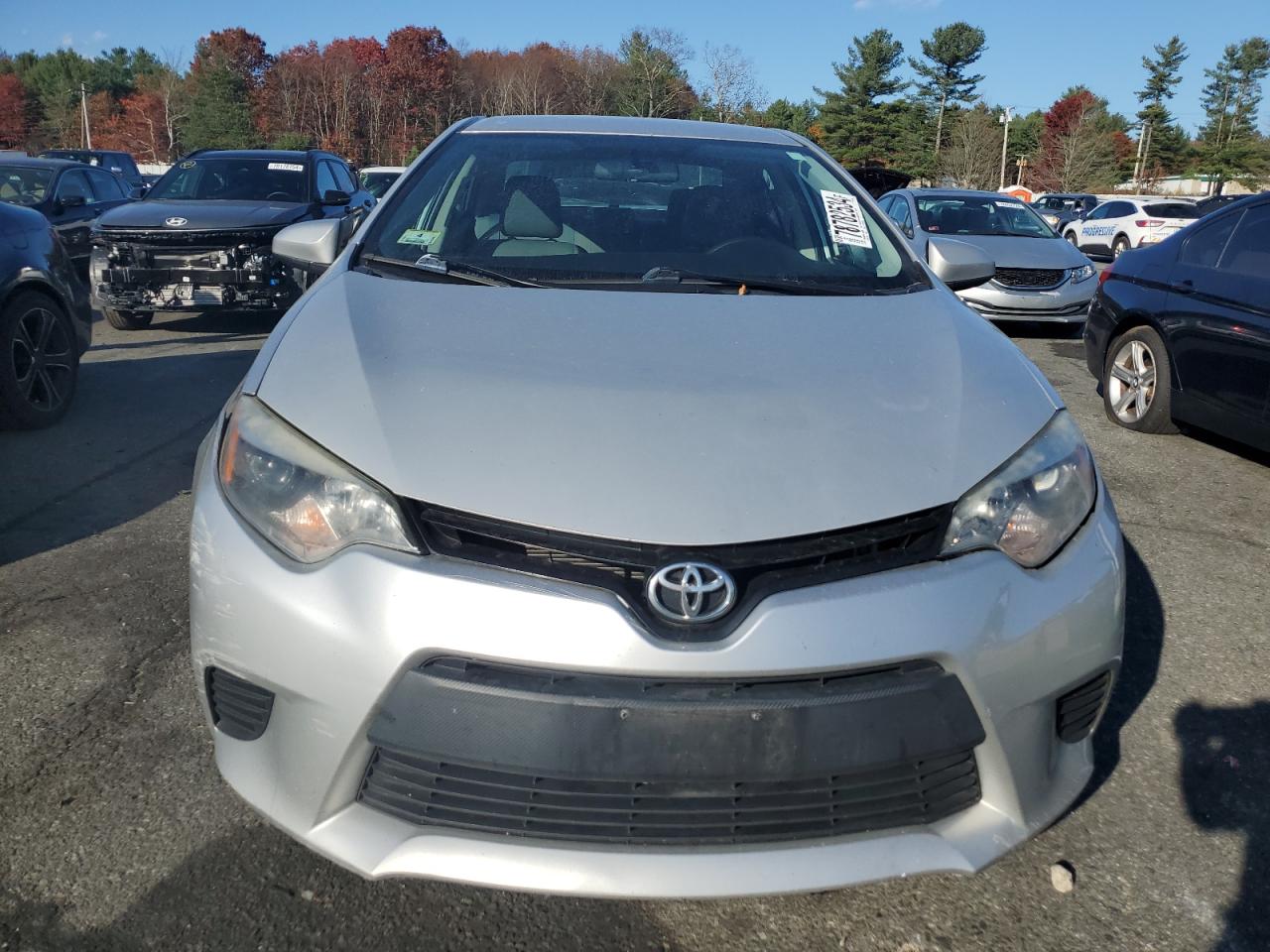 2014 Toyota Corolla VIN 2T1BURHE6EC112543 Copart auction photo, all over damage thumbnail 5
