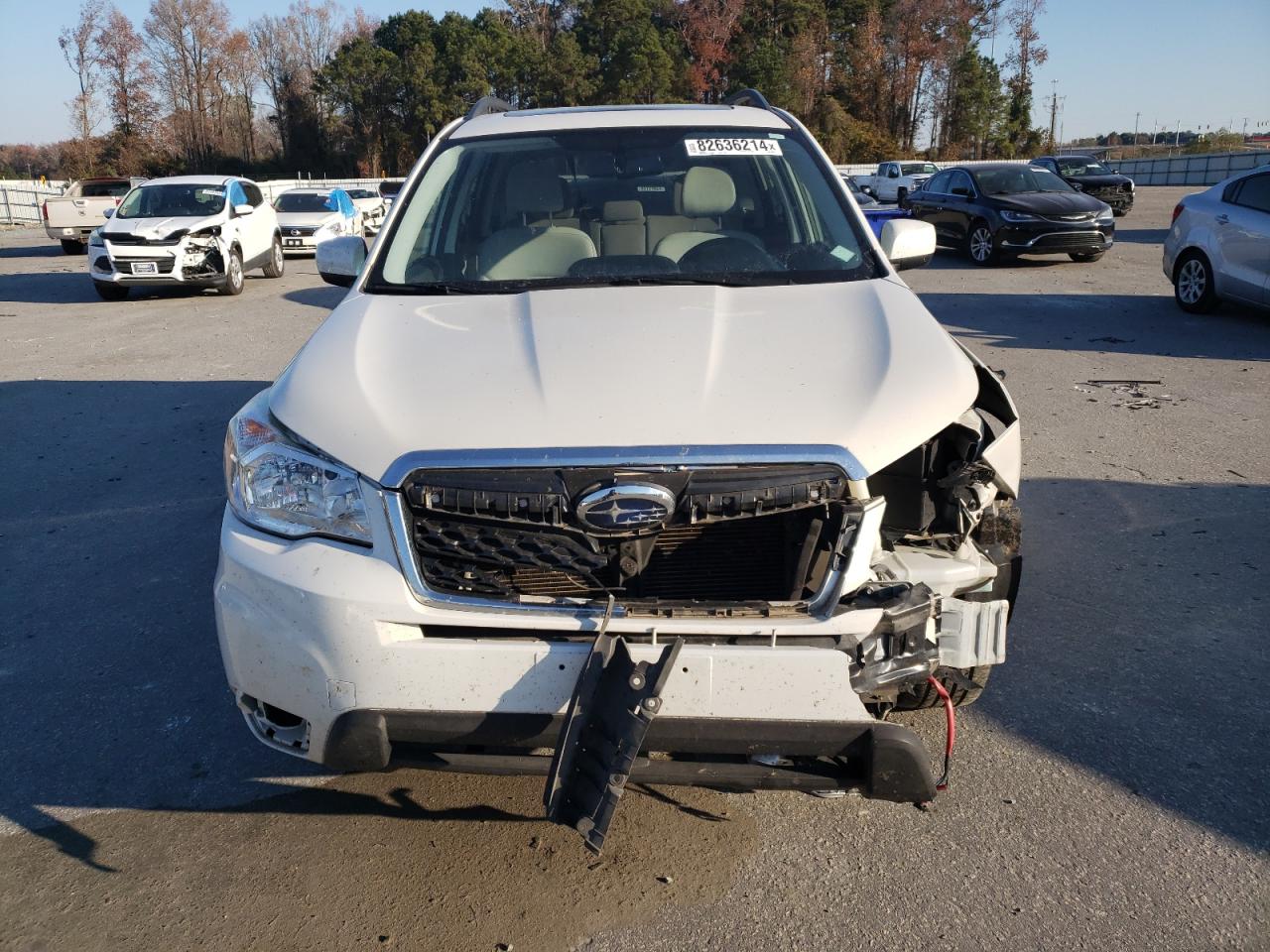 2016 Subaru Forester VIN JF2SJADC2GH401529 Copart auction photo, front end damage thumbnail 5