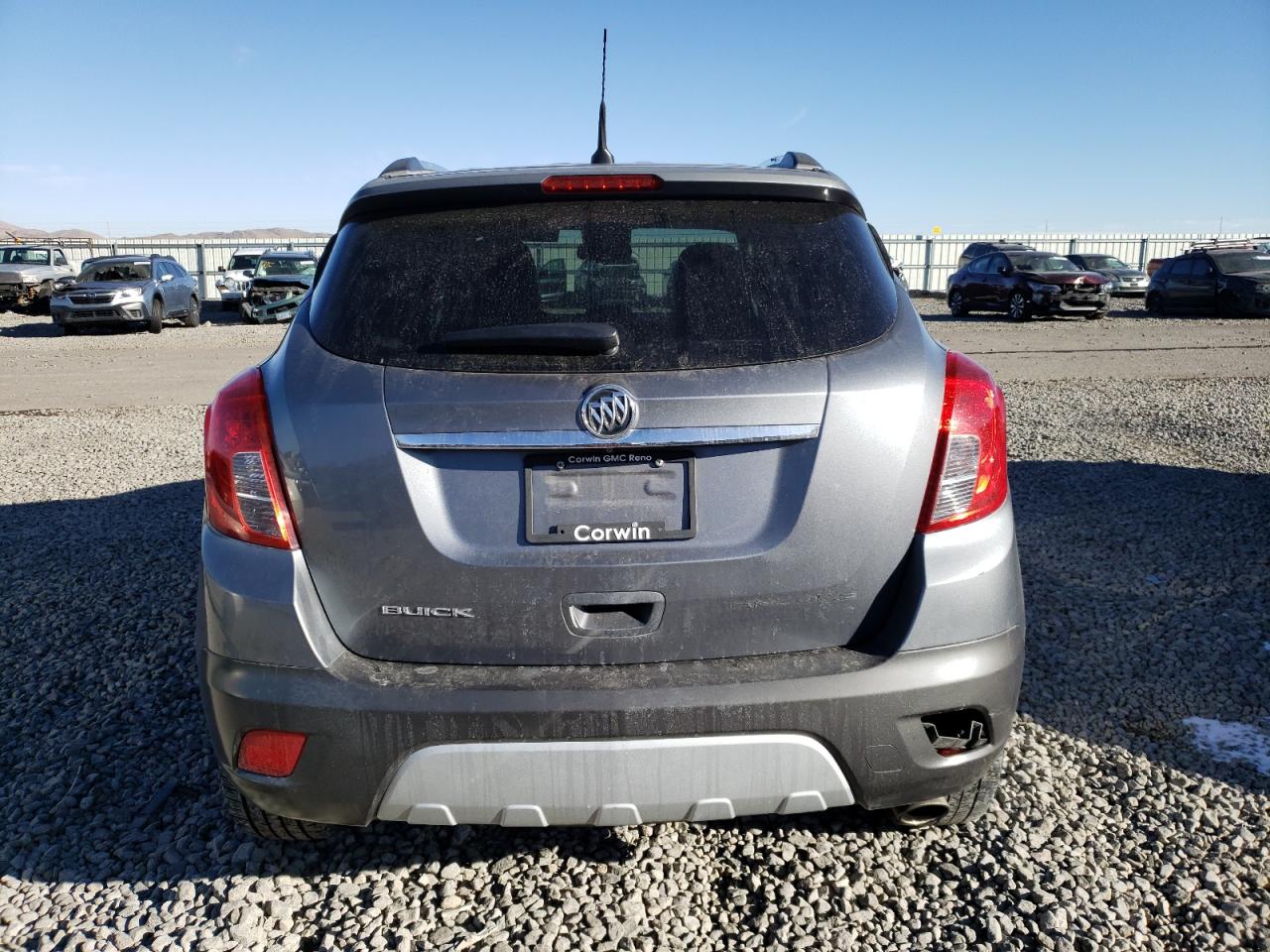 2014 Buick Encore VIN KL4CJASB2EB668564 Copart auction photo, all over damage thumbnail 6