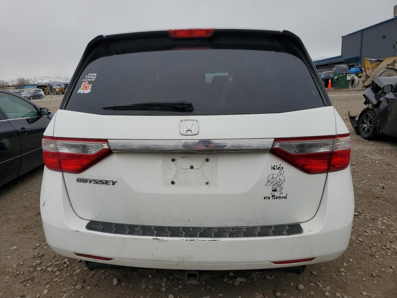 2011 Honda Odyssey VIN 5FNRL5H43BB014319 Copart auction photo, front end damage thumbnail 6