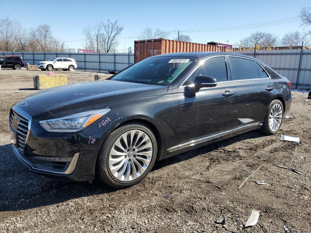 2019 Genesis G90 VIN KMHG54JH5KU050461 - Copart auction photo