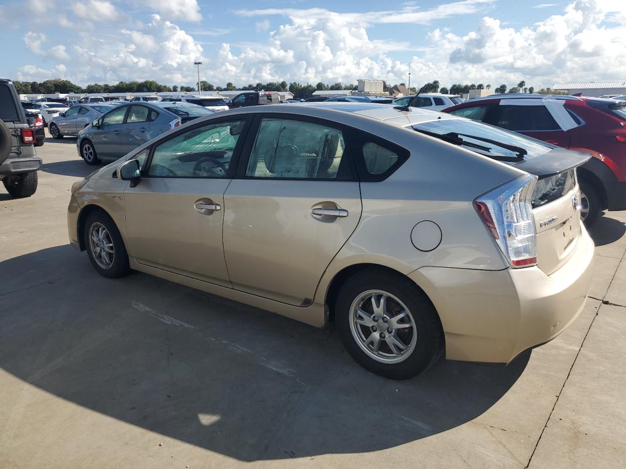 2010 Toyota Prius VIN JTDKN3DU8A1175455 Copart auction photo, water/flood damage thumbnail 2