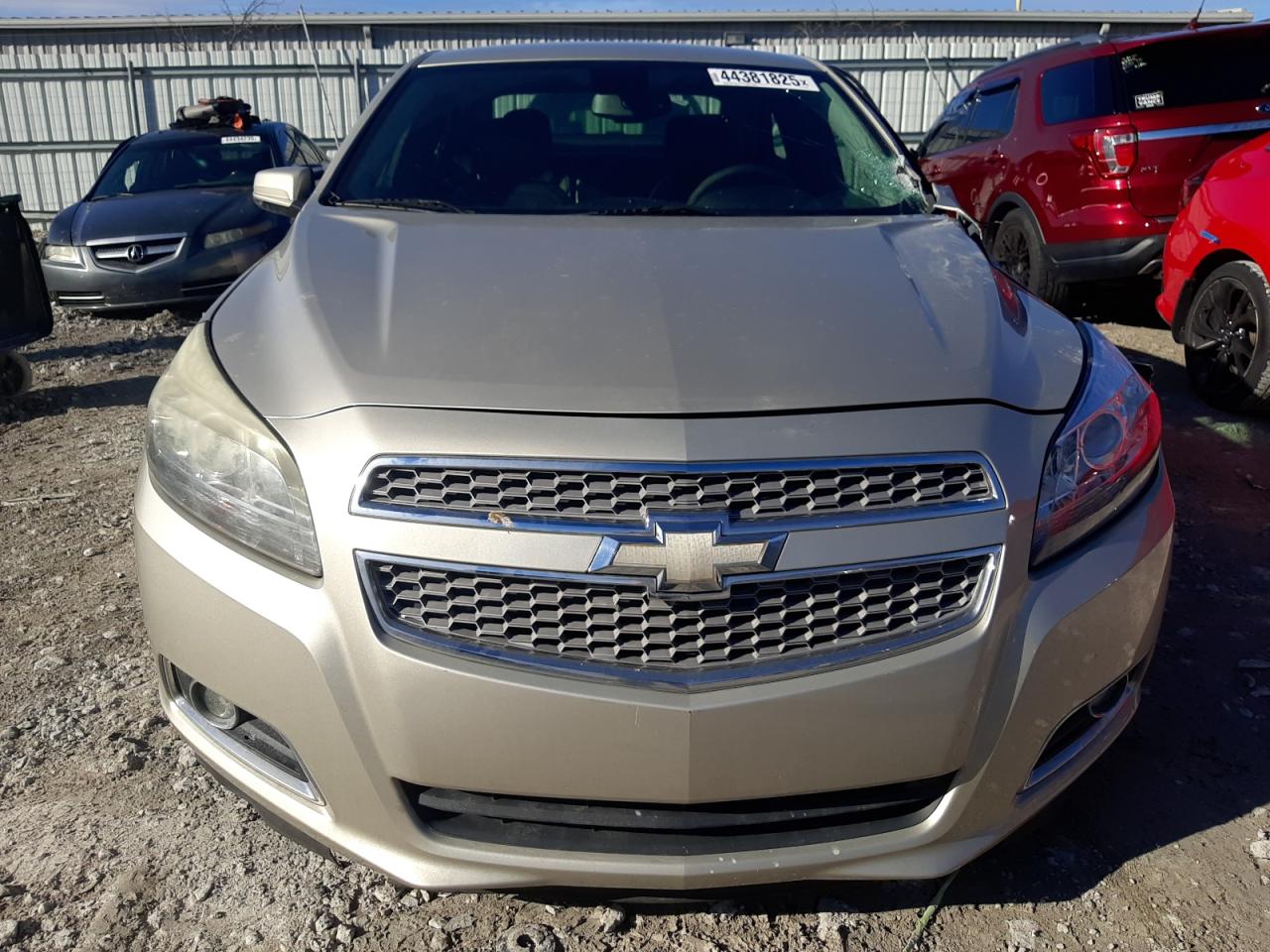 2013 Chevrolet Malibu VIN 1G11H5SA6DF250497 Copart auction photo, side / front end damage thumbnail 5