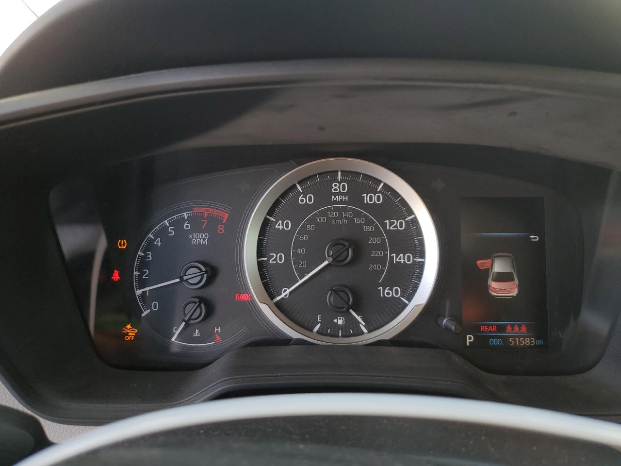 2021 Toyota Corolla VIN 5YFEPMAE4MP218683 Copart auction photo, all over damage thumbnail 9