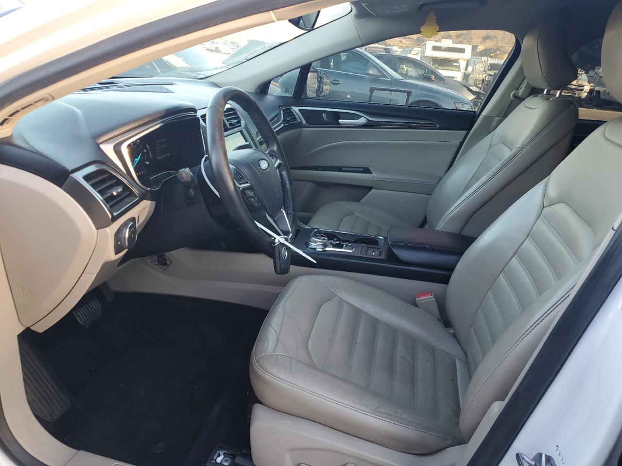 2017 Ford Fusion VIN 3FA6P0PU4HR110338 Copart auction photo, rear end damage thumbnail 7